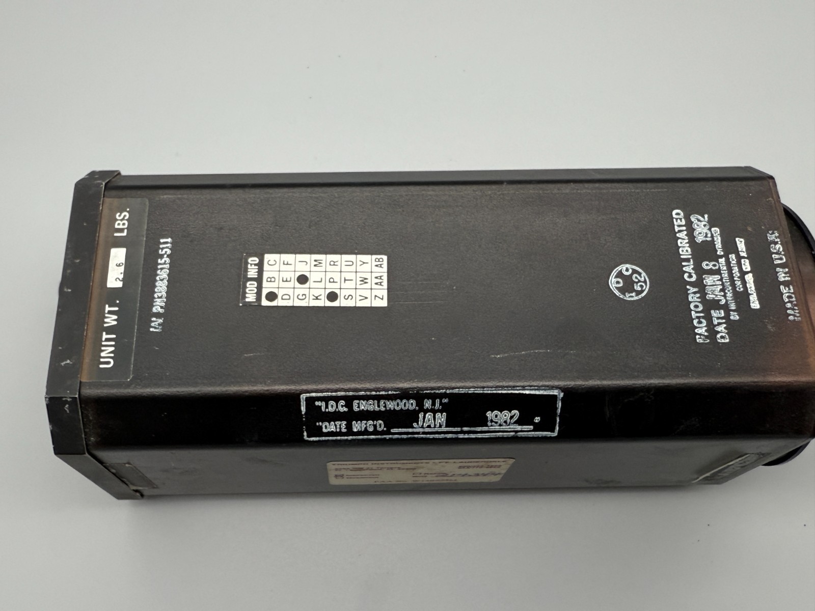 Intercontinental Dynamics Airspeed - Mach Indicator PN 26465-833