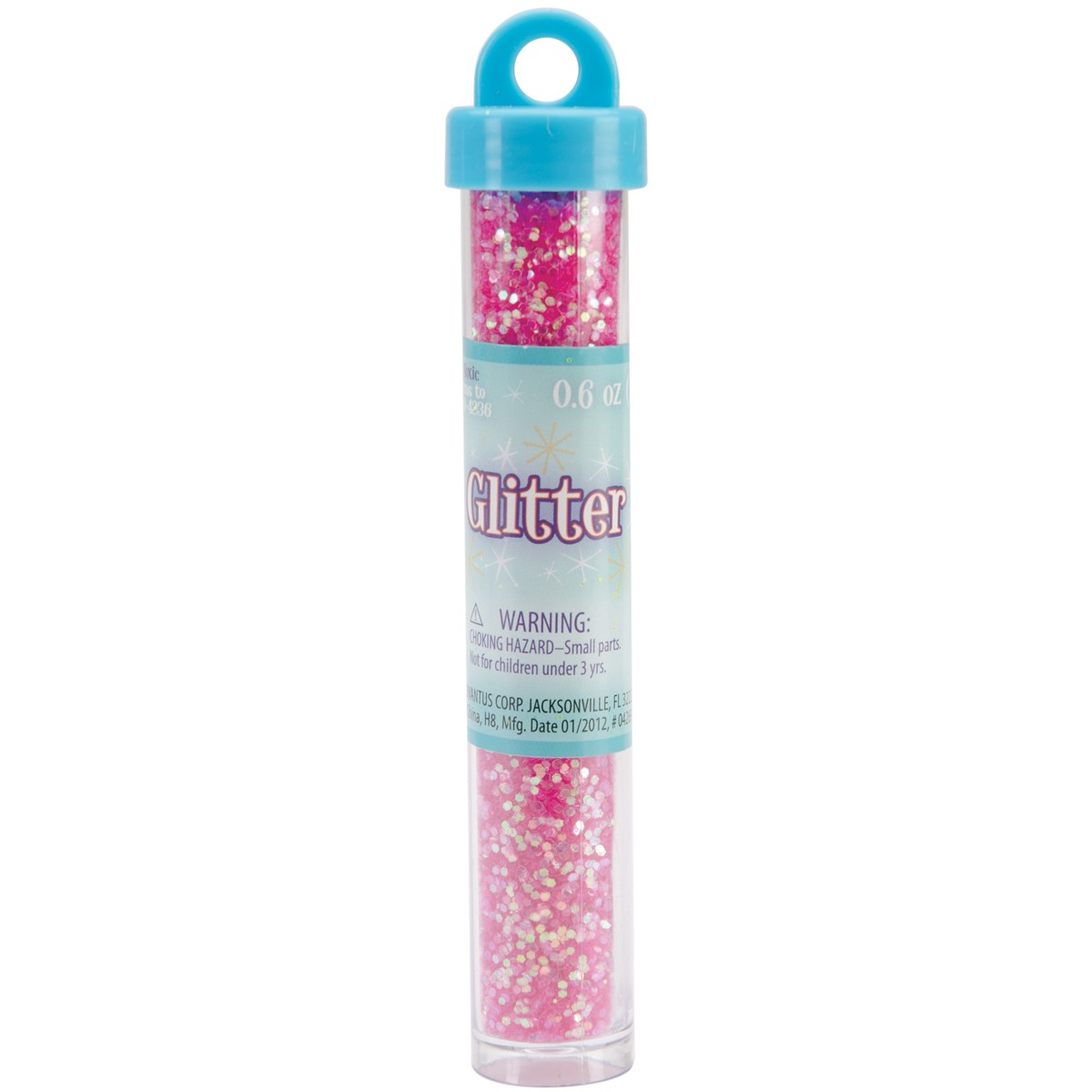 Glitter .6oz Raspberry