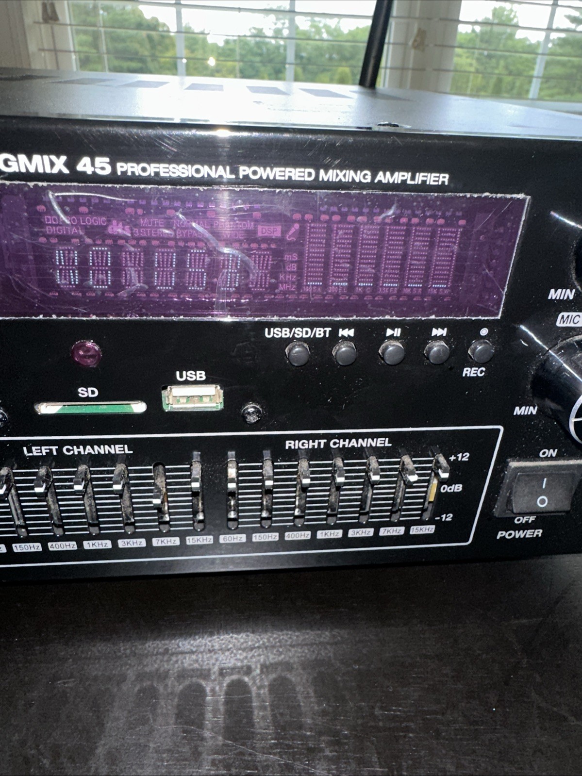 Rockville SingMix 45, Powered Mixer Amplifier