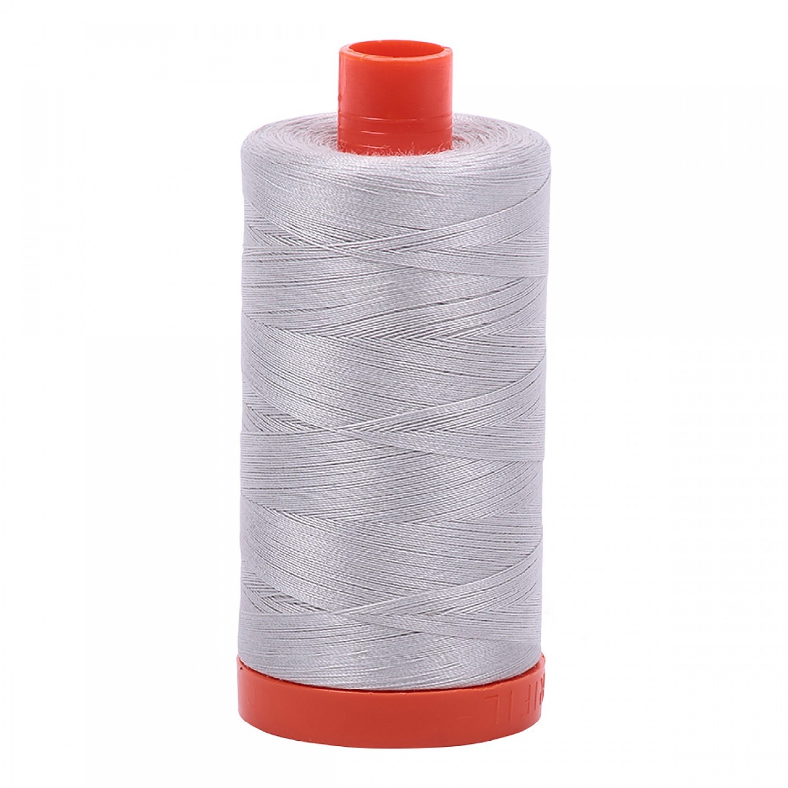 Aurifil Mako Cotton Thread Solid 50wt 1422yds Aluminium