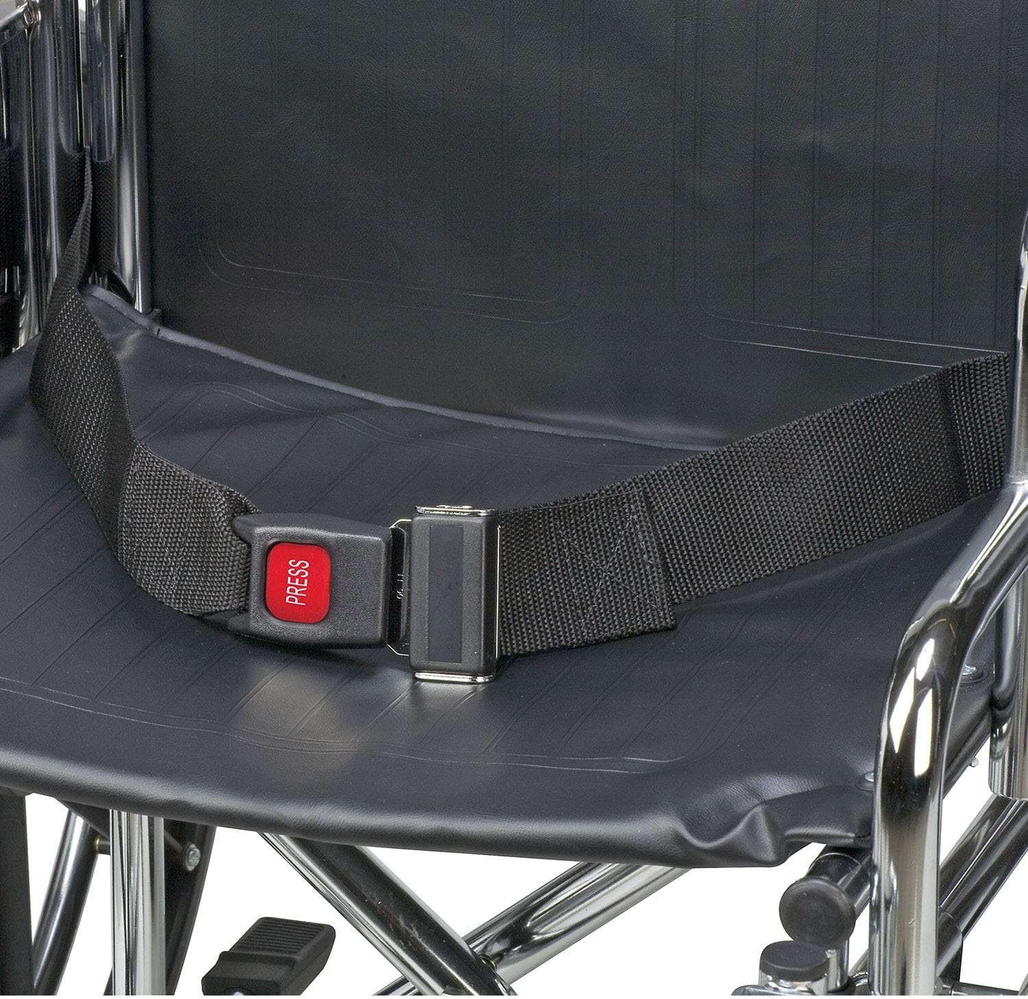 DMI Wheelchair Seat Belt and Safety Harness, Easy 1 Count (Pack of 1)