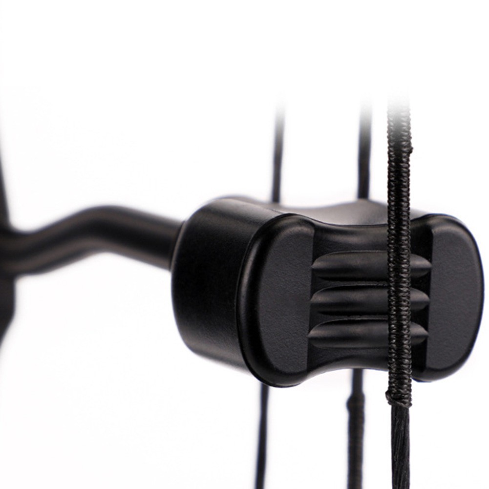 Long lasting performance rubber shock absorber for bowstring maintenance