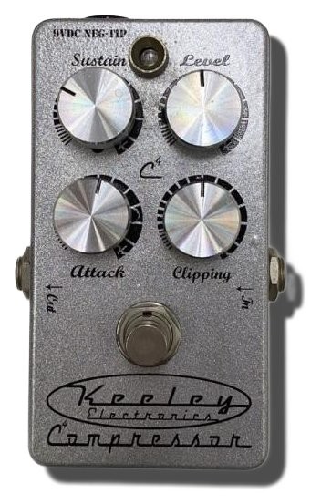 Keeley C4 Compressor Pedal 7589 Tested & Works