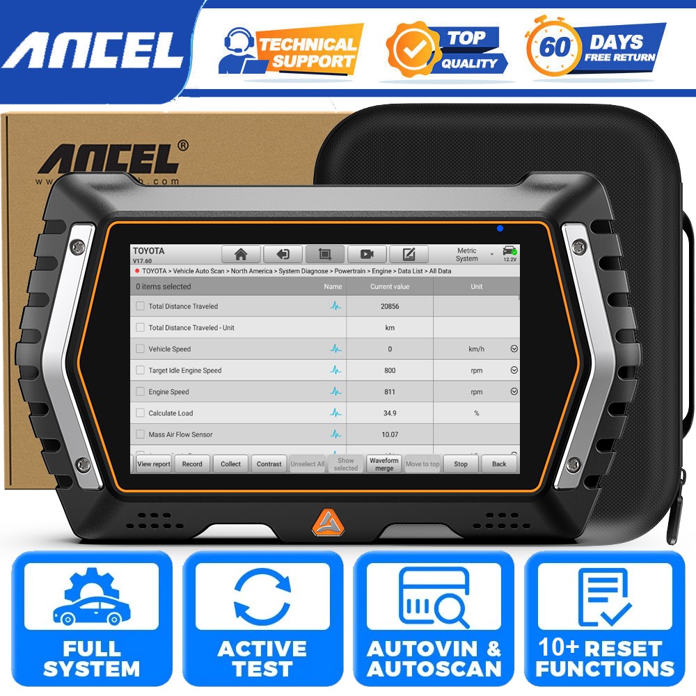 [Lifetime Free Update] Bi-Directional OBD2 Scanner All System Diagnsotic Tool US