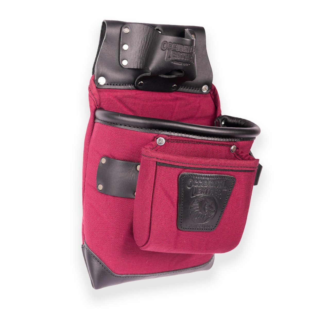Occidental Leather 8582R FatLip™ Tool Bag- Deep Red MADE IN USA