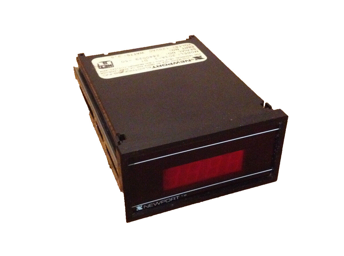NEWPORT ELECTRONICS 204B-RMS CR6  D1  VOLTMETER