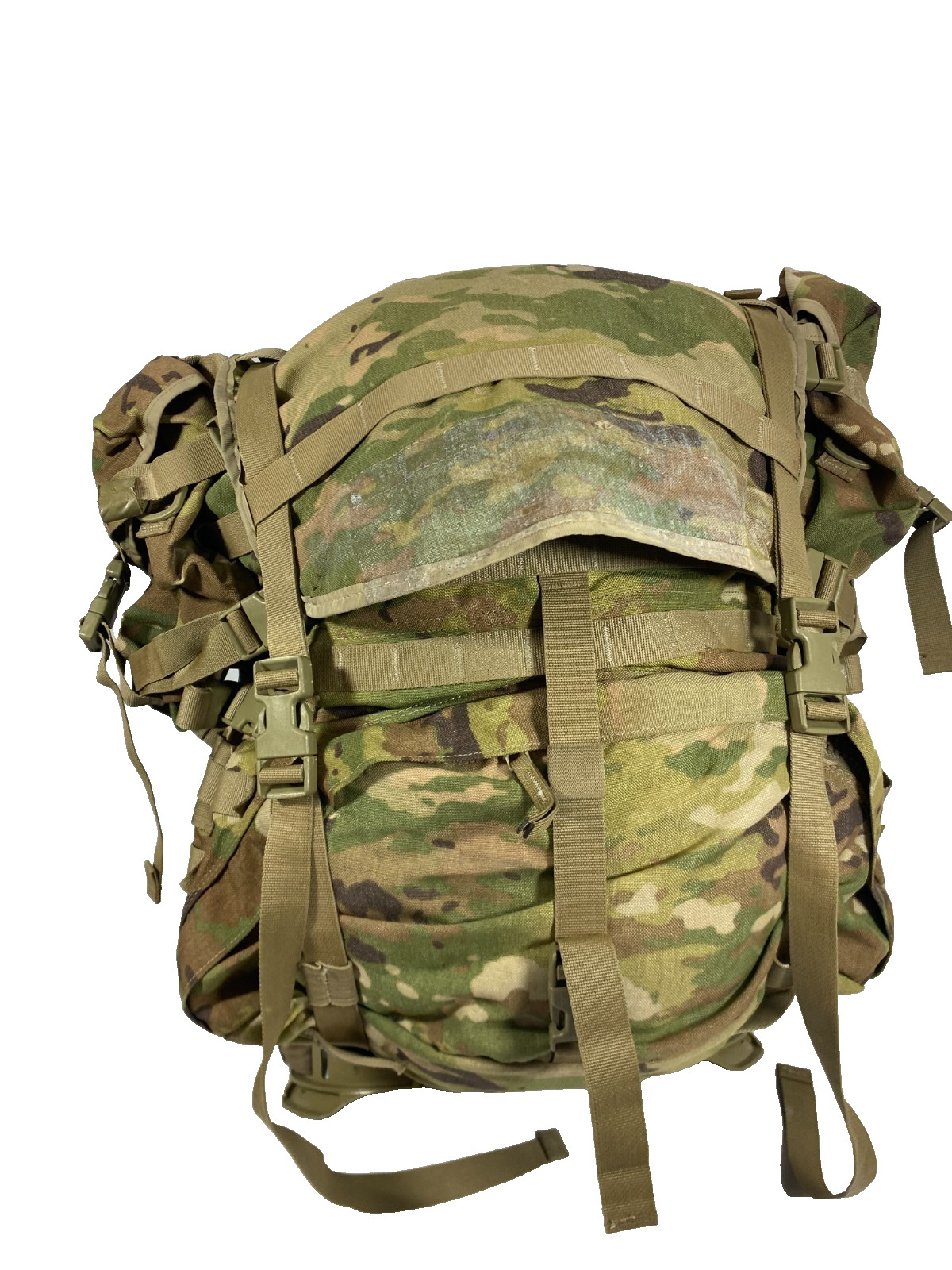 OCP MOLLE II Large Rucksack Set- Complete Set w/Straps, Frame, Pouches Good Cond