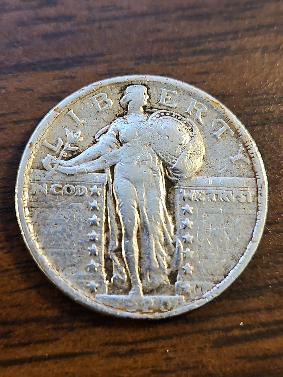 1920 Standing Liberty Silver Quarter