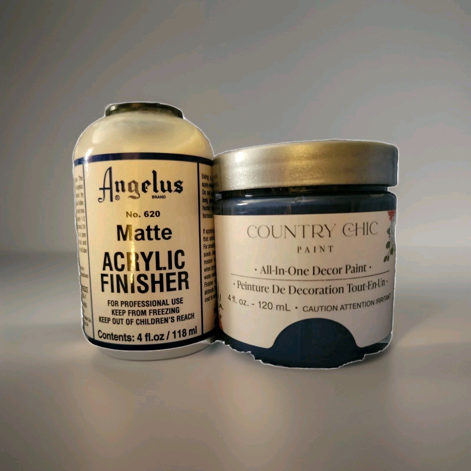 Country Chic Paint. All In  4oz Starstruck & Mattte Acrylic Finisher. Free Ship!