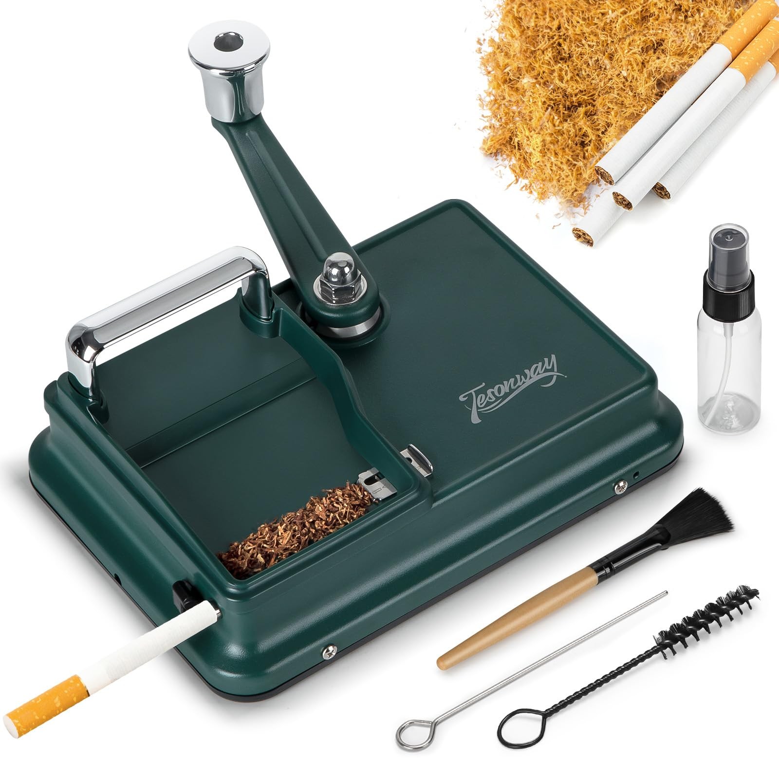 Cigarette Rolling Machine Manual, Cigarette Injector Machine with Cleaning Br...