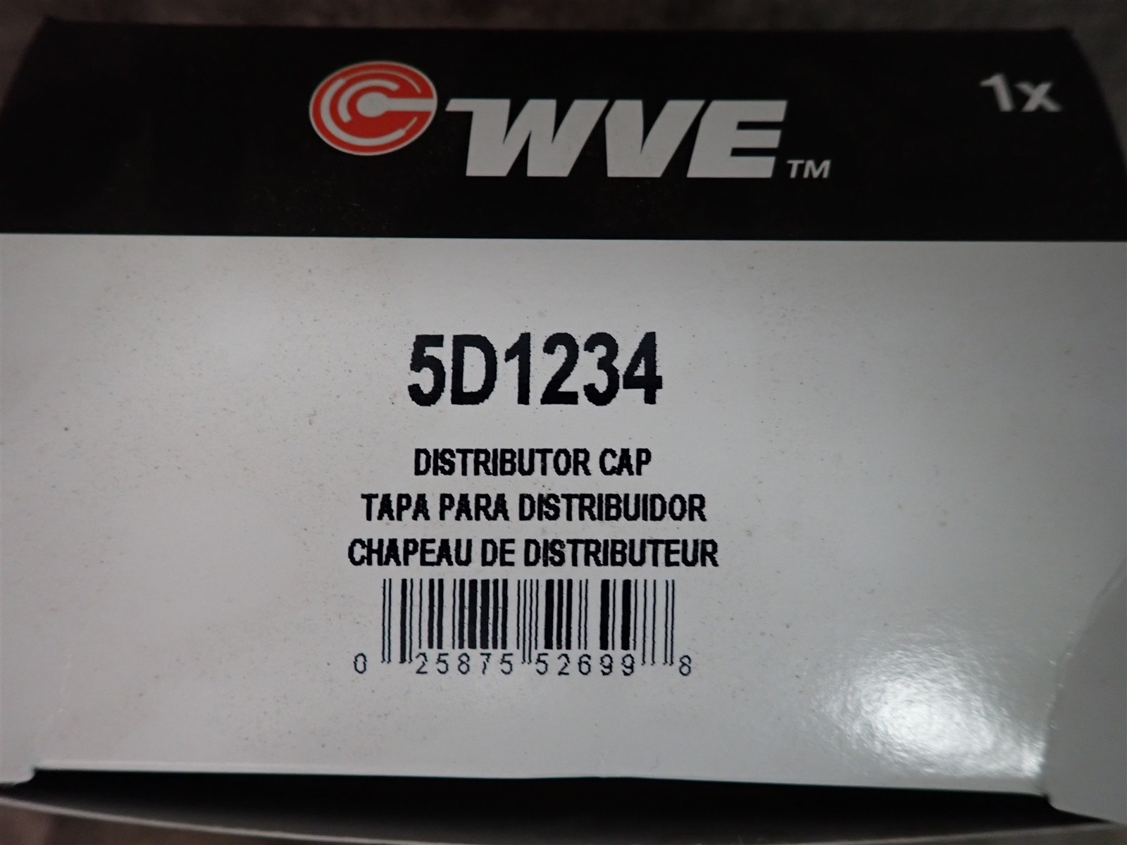 NEW WVE 5D1234 Distributor Cap (G218)