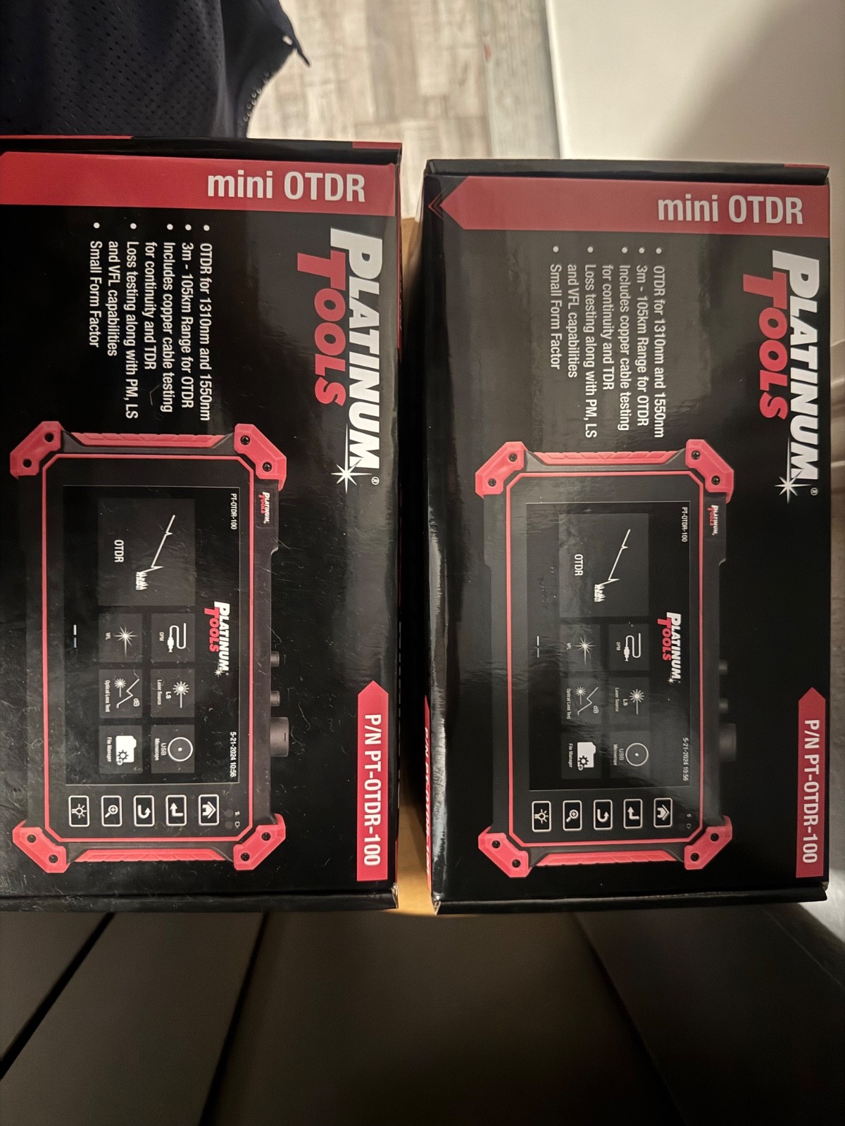 Platinum Tools PT-OTDR-100 Mini OTDR Fiber Tester