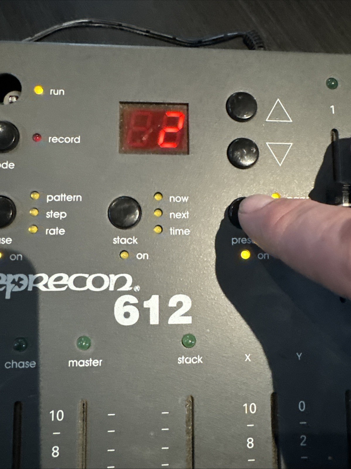 Leprecon 612 LP-612 Microplex DMX 12-Channel Lighting Console Controller (B4153)