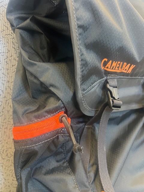 CamelBak Arete 18 Hydration Hiking Backpack Black Orange Packable Daypack