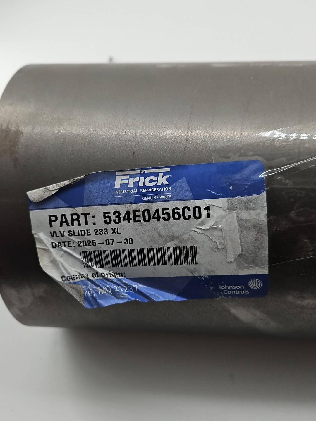 Frick - 534E0456C01 - Valve Slide 233XL - for TDSH/GDSH Rotary Screw Compressor