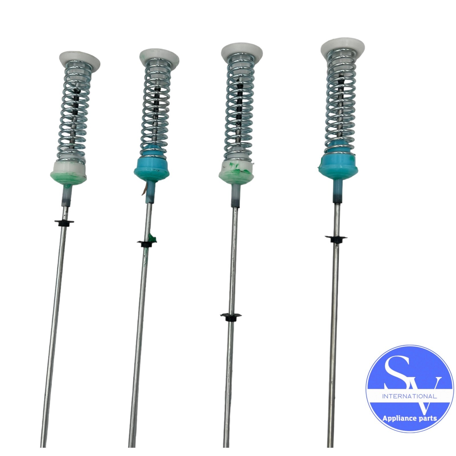 Frigidaire Midea Washer Suspension Rod and Spring 5304511329 5304511328 (SET 4)