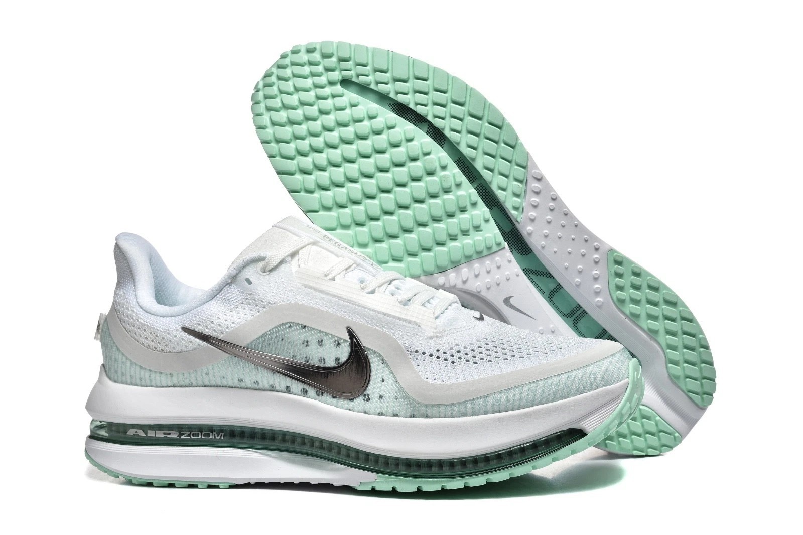 New Nike Air Zoom Pegasus Premium white/green Men's Shoes