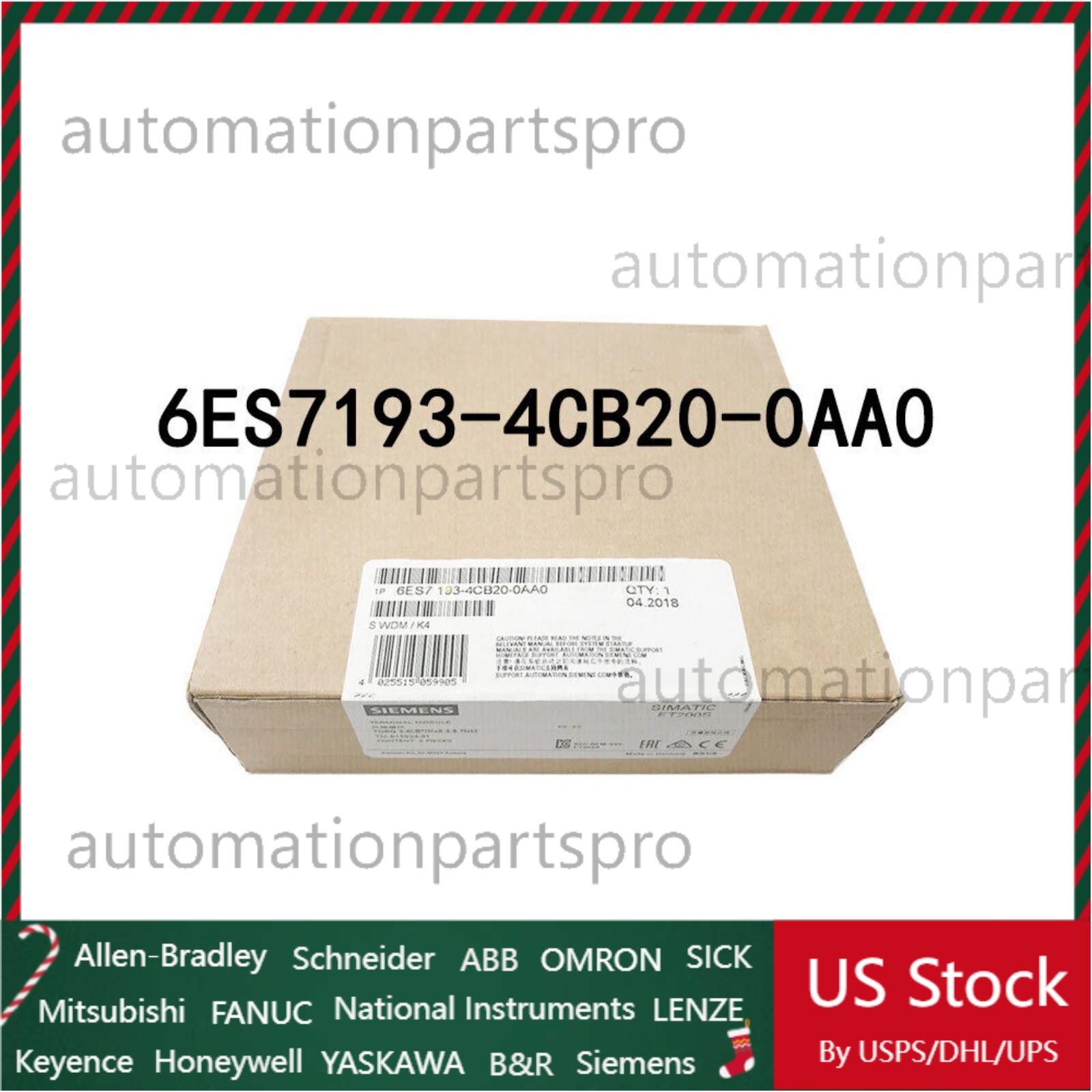 New Siemens 5 terminal module for ET200S 6ES7193-4CB20-0AA0 6ES7 193-4CB20-0AA0