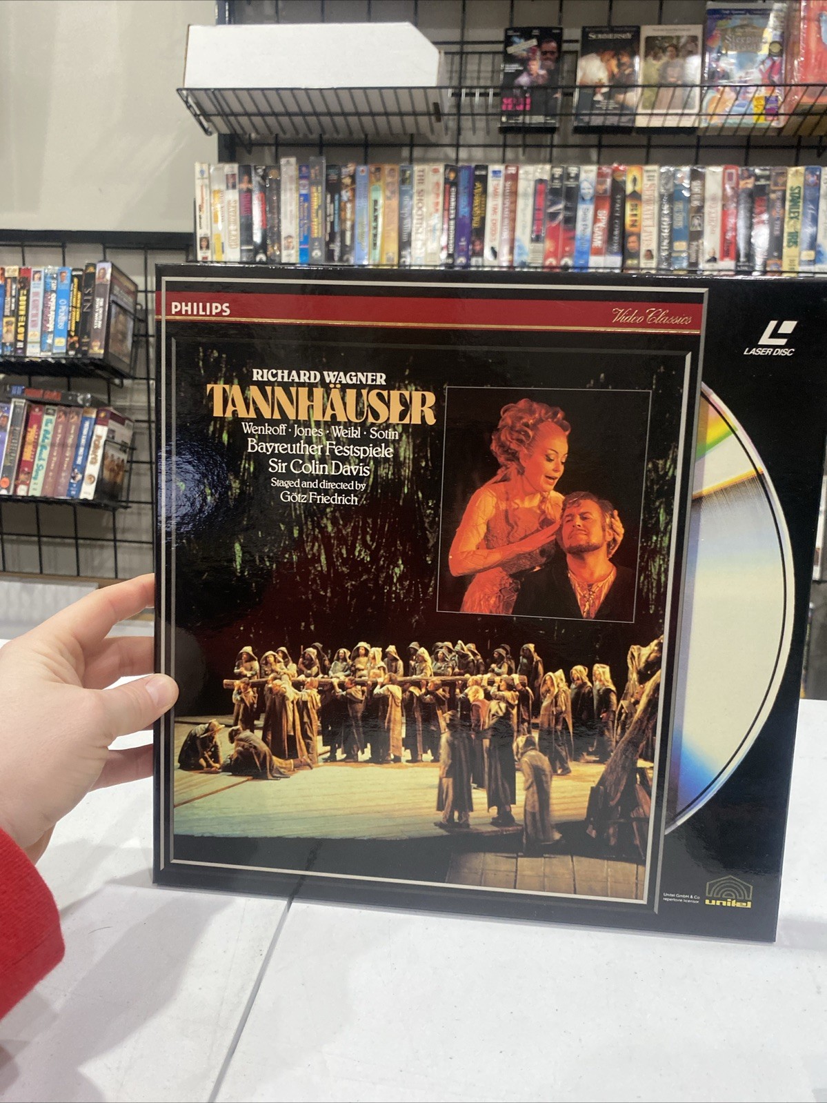 Tannhauser Laserdisc Box Set Richard Wagner Bayreuther Festspiele 1978