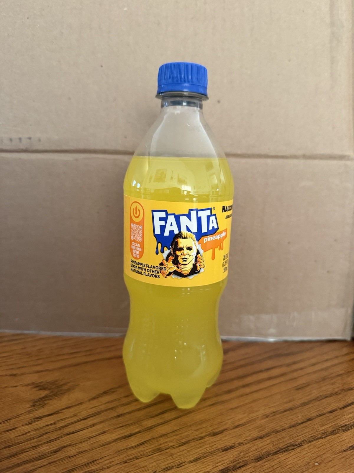 Fanta Halloween II (2025) Bottle Michael Myers Horror Movie Pineapple NEW
