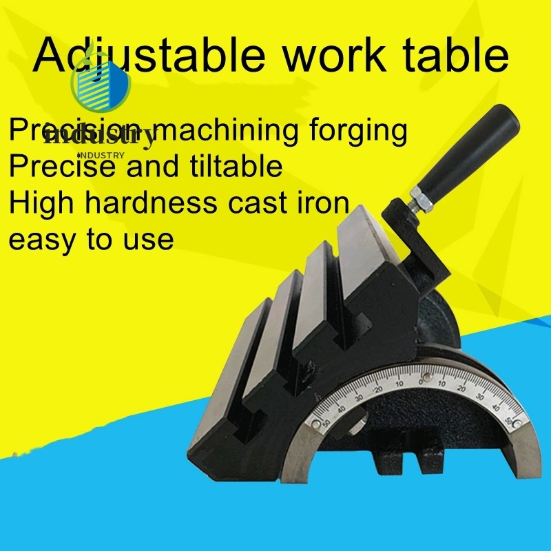 10 Inch Adjustable Angle Tiltable Table Machining Center Drilling Machine