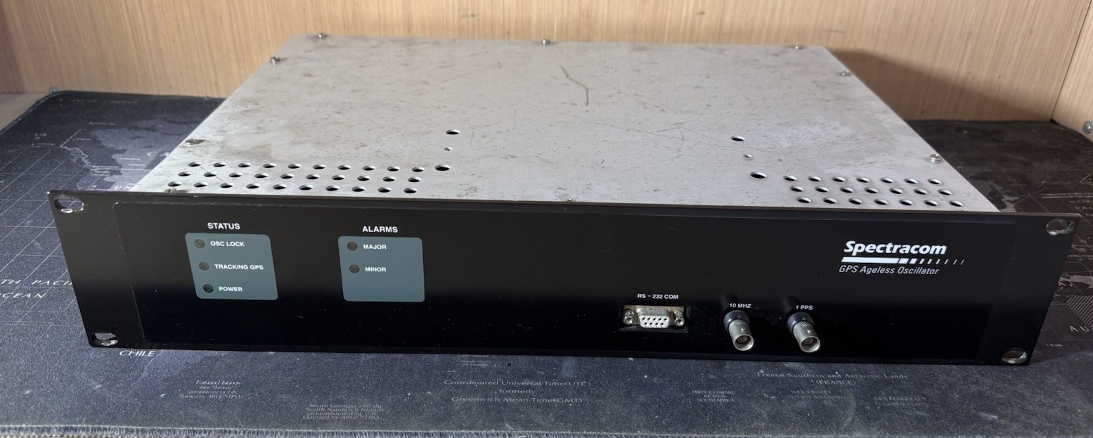 Spectracom 8195A - GPS Ageless Master Oscillator (Options 14 53)