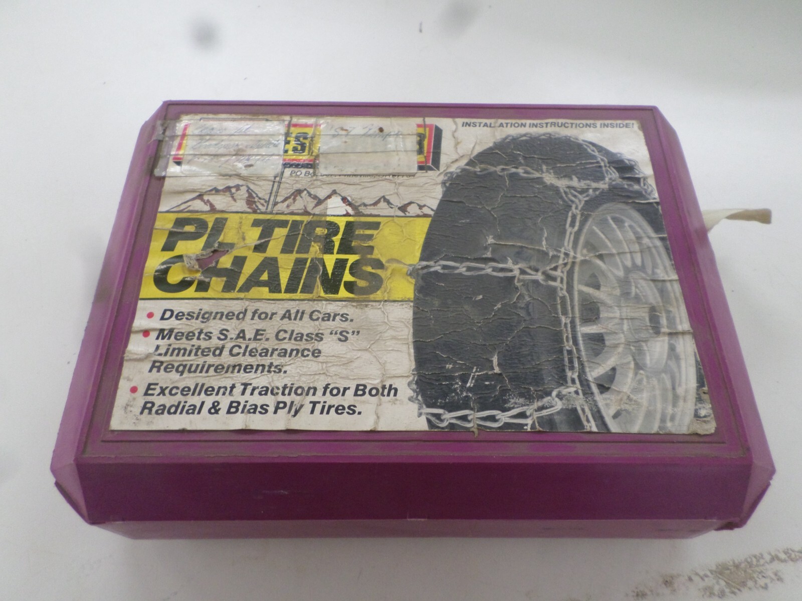 LES SCHWAB LAGRAND TIRE CHAINS 1122PL 13" 14" 15"