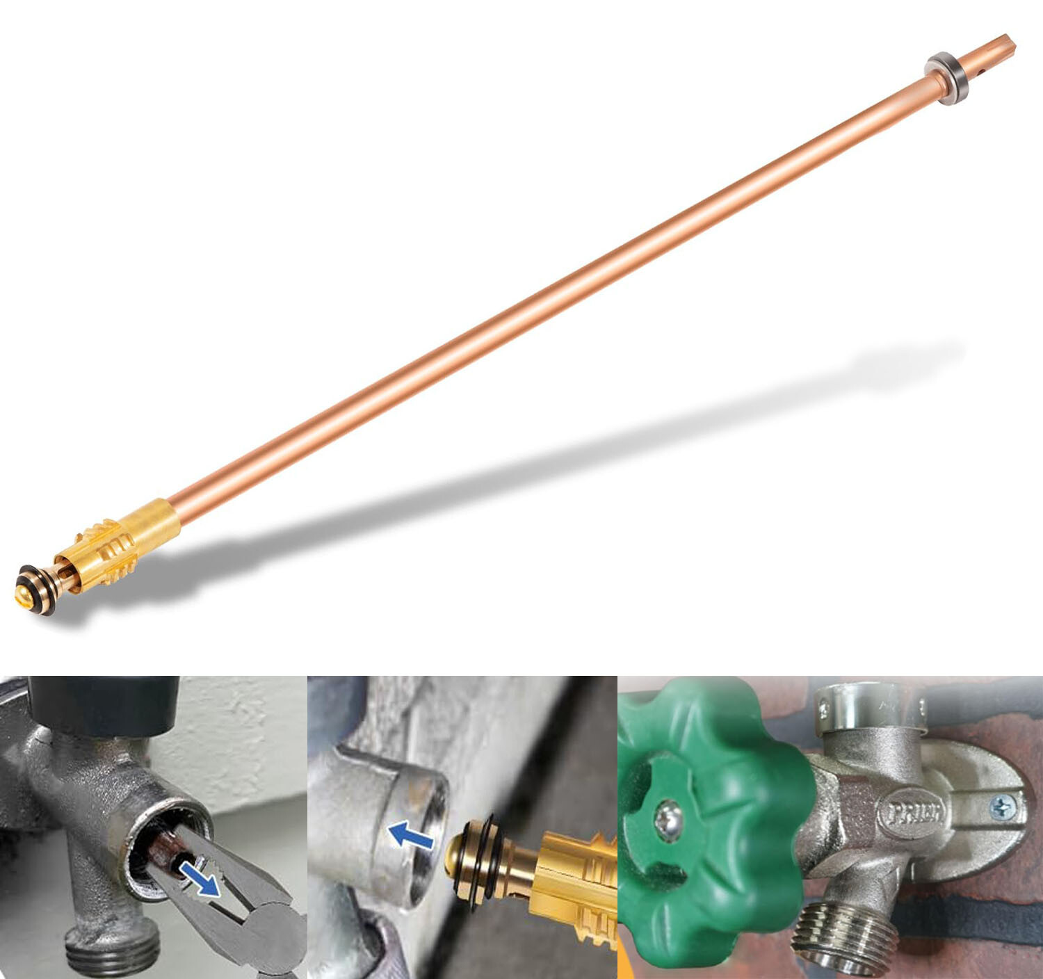 123-0095 500 Series Mansfield Style Stem Assembly For Pier 12inch Sillcock ASFP