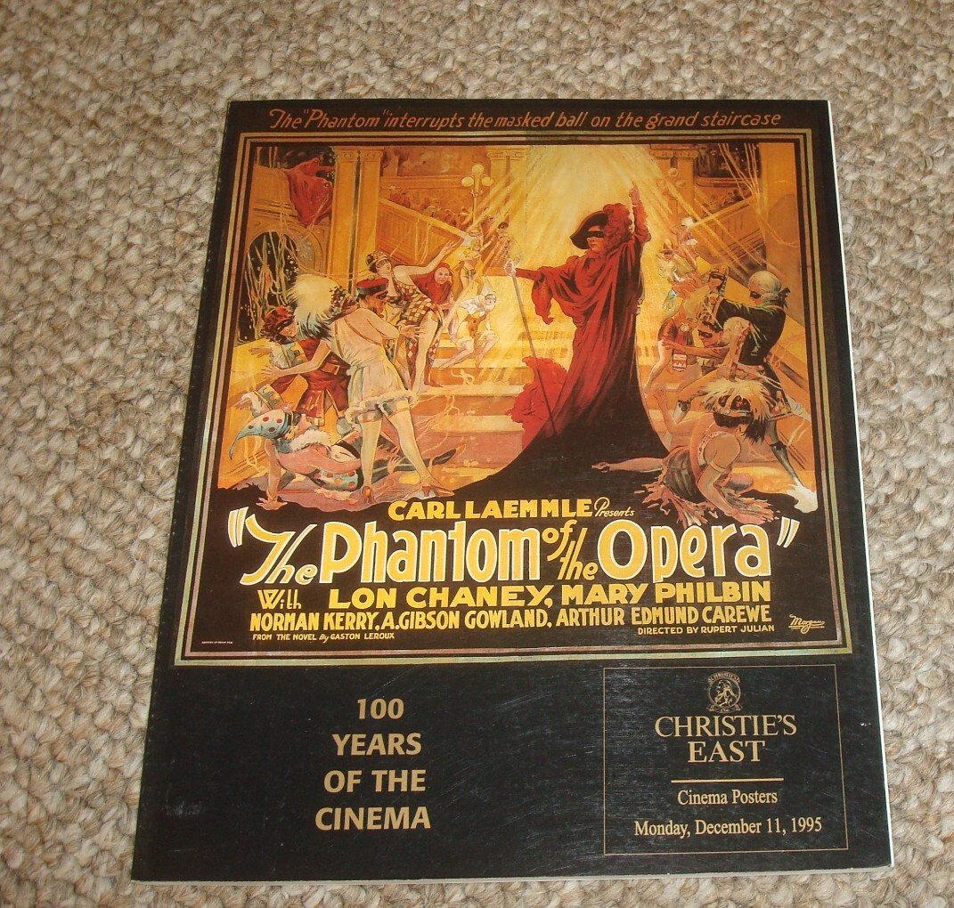 Christie's East Auction Catalog 100 Years of Cinema. Cinema Posters Dec 11 1995