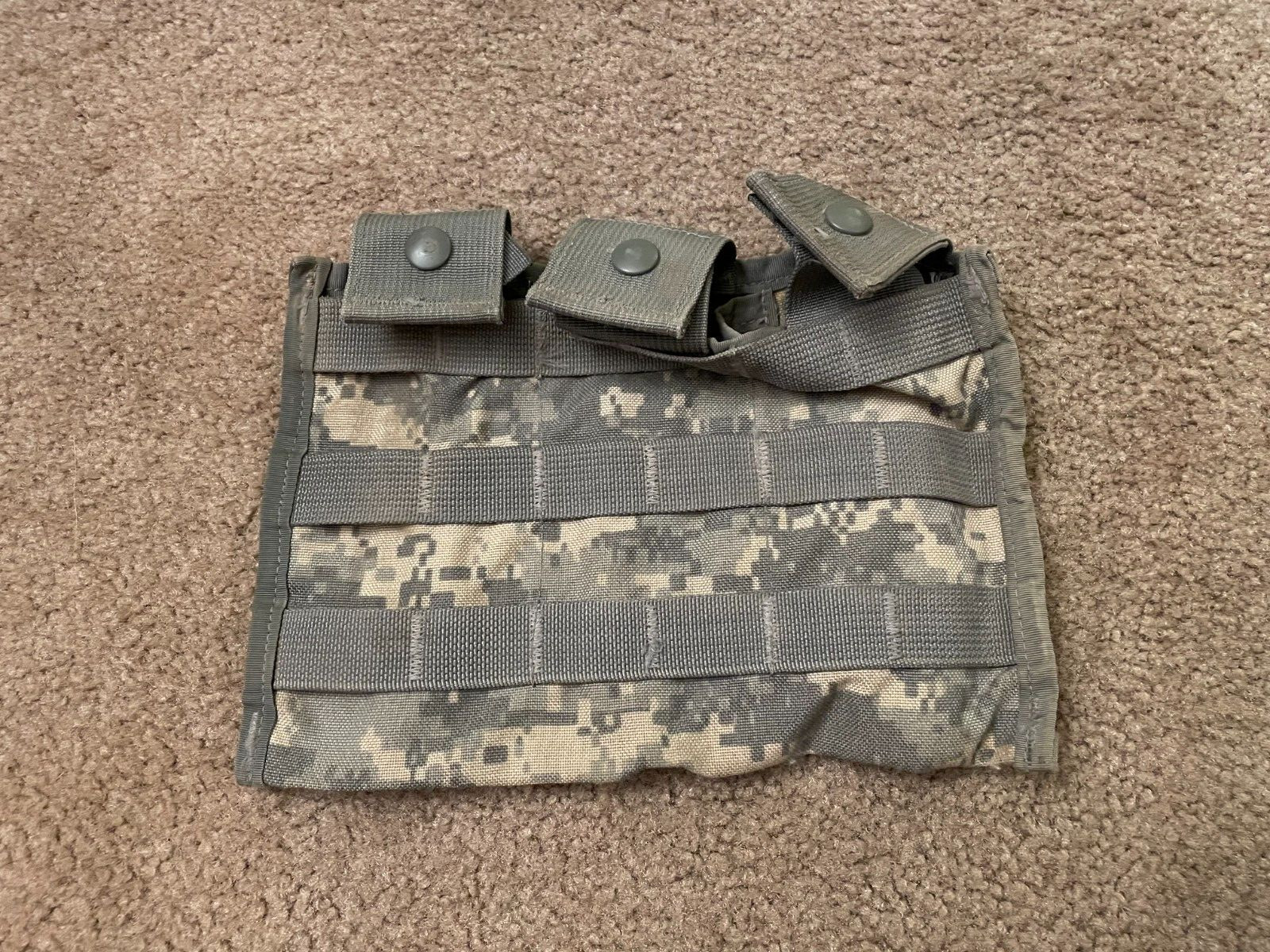 MILITARY ACU DIGITAL TRIPLE MAG POCKET POUCH