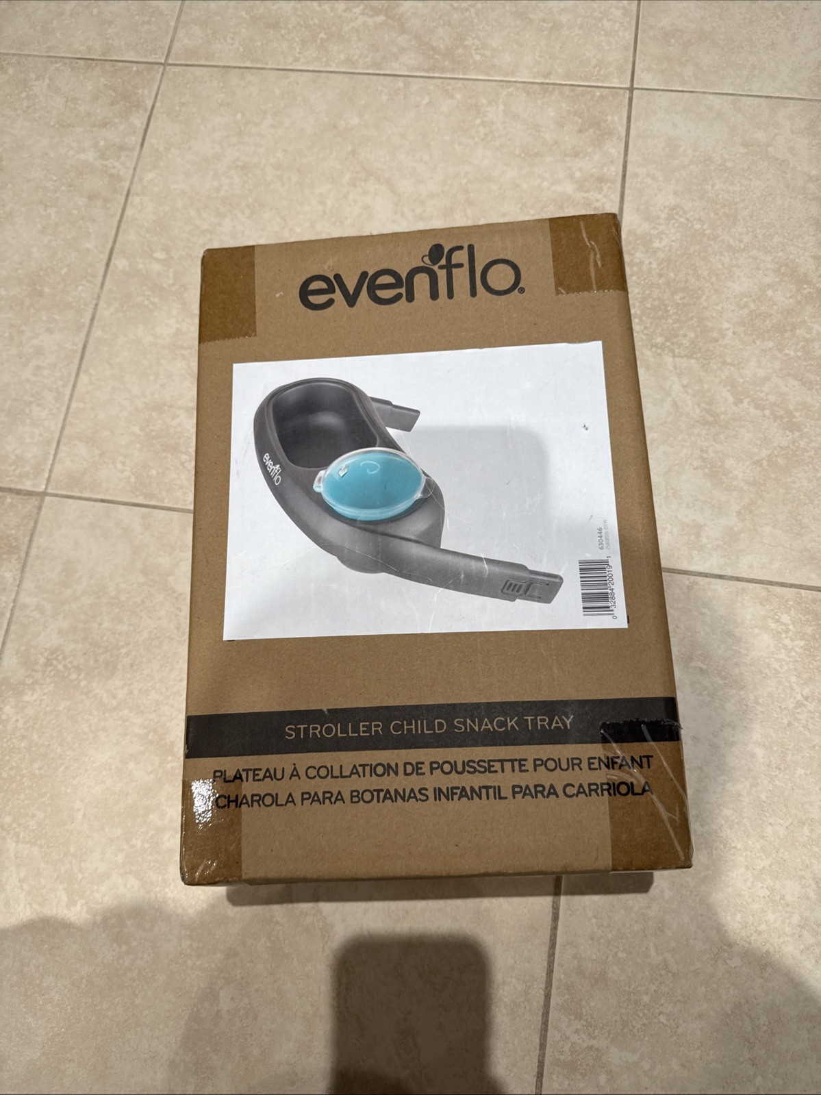 Evenflo Stroller Child Snack Tray with Snack Cup