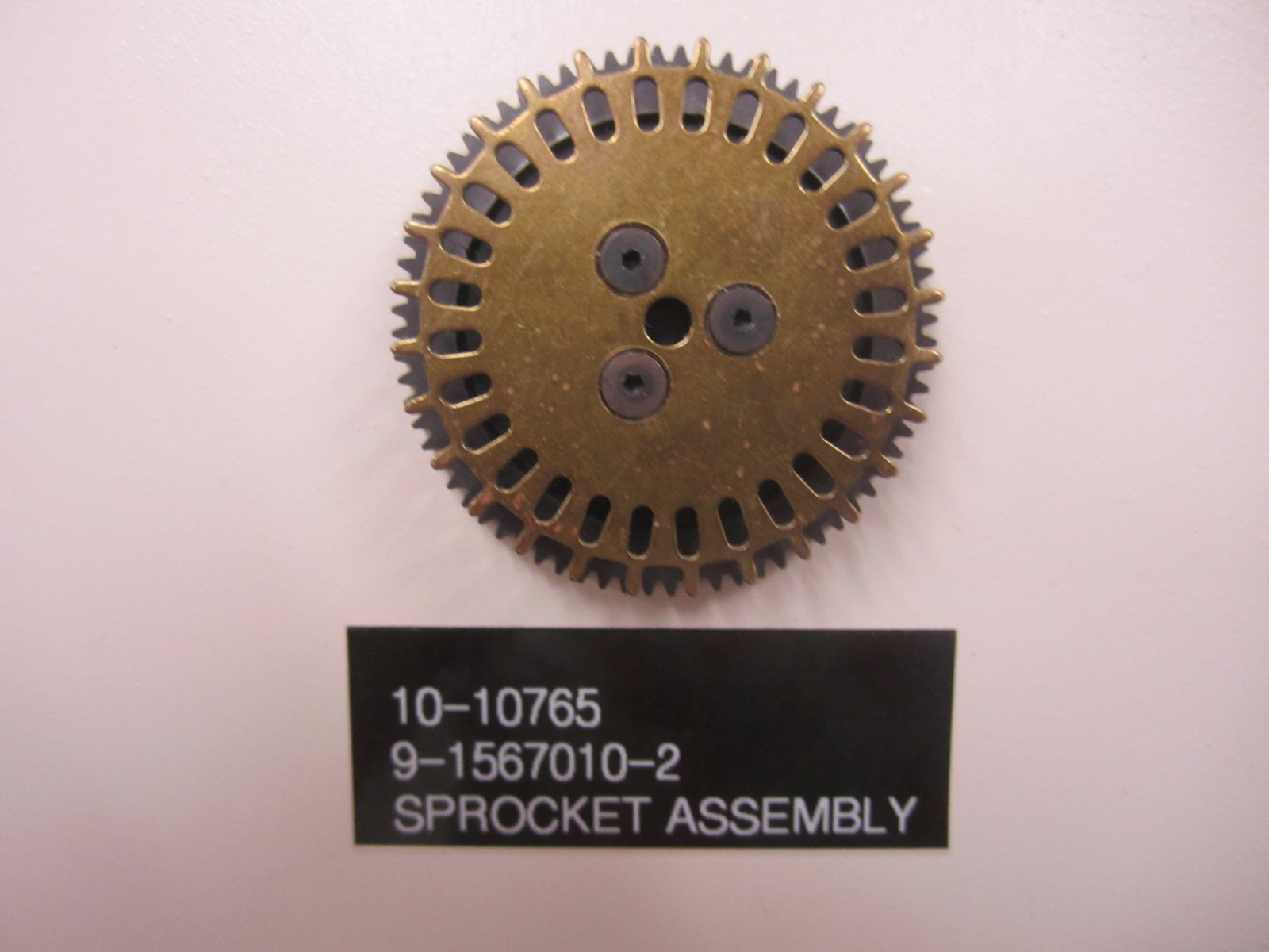*NEW* Quad Feeder Components, ASSY, METAL SPROCKET 10-10765  PKG 4
