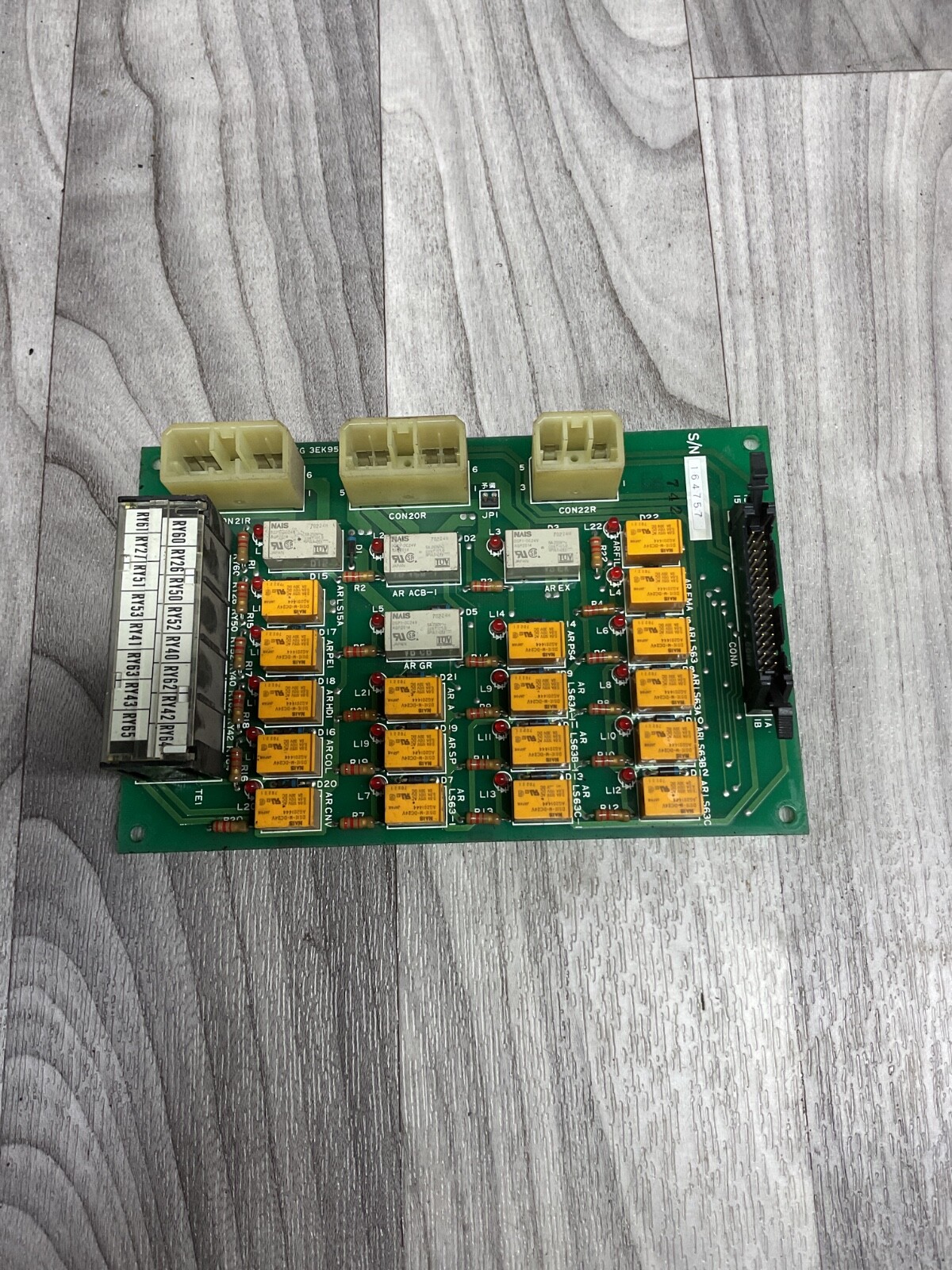 ASY 3EK23010, PWB 3A133217, DWG 3EK95029 PLC Circuit Board Module #4017PT186