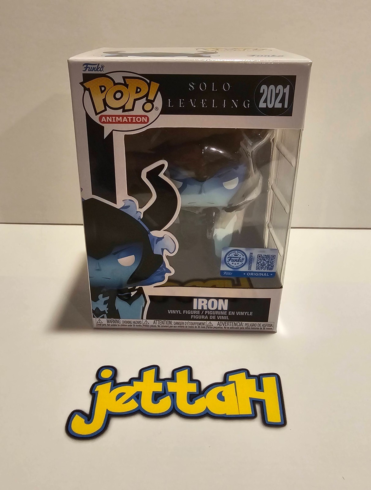 Funko Pop! Animation Iron #2021 Solo Leveling Amazon Exclusive [MINT] COMMON!
