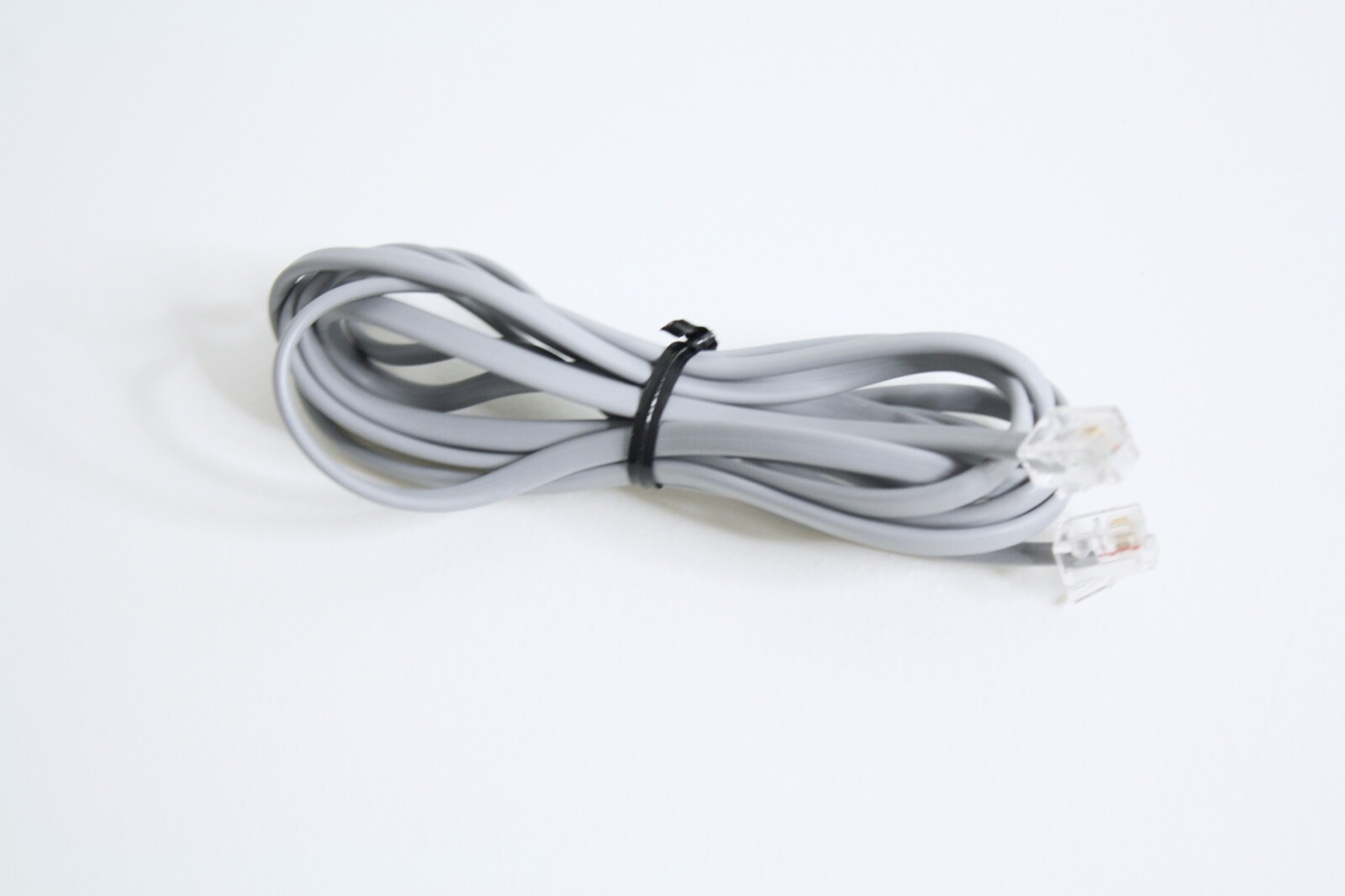 Telephone Cable RJ11 Cable 6' FT Feet Gray Color Cable