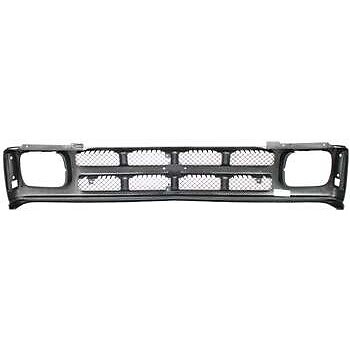 Grille For 1991-93 Chevrolet S10 1991-94 S10 Blazer Textured Black Shell Insert