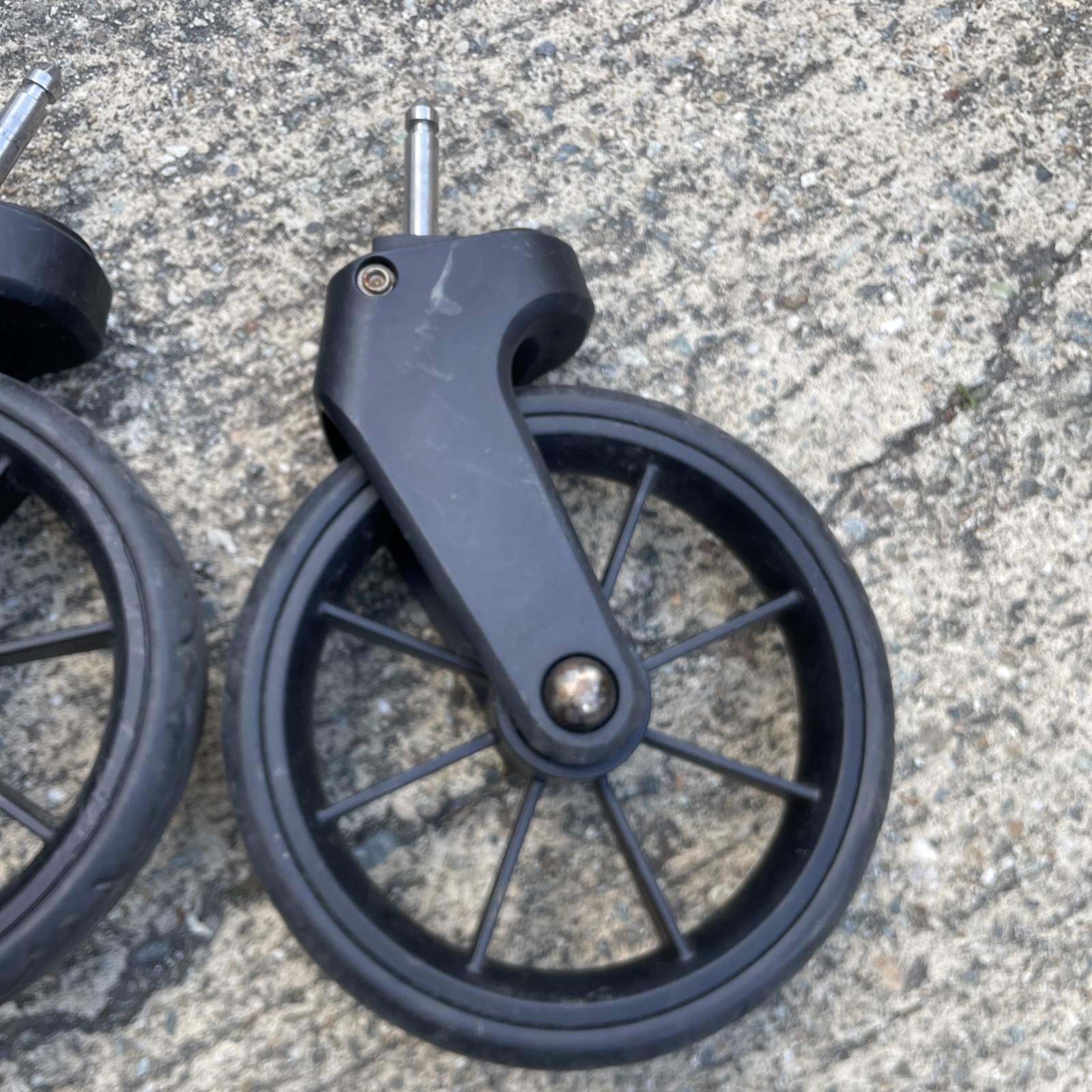 BRITAX B-CLEVER STROLLER FRONT WHEELS REPLACEMENT WHEEL B CLEVER