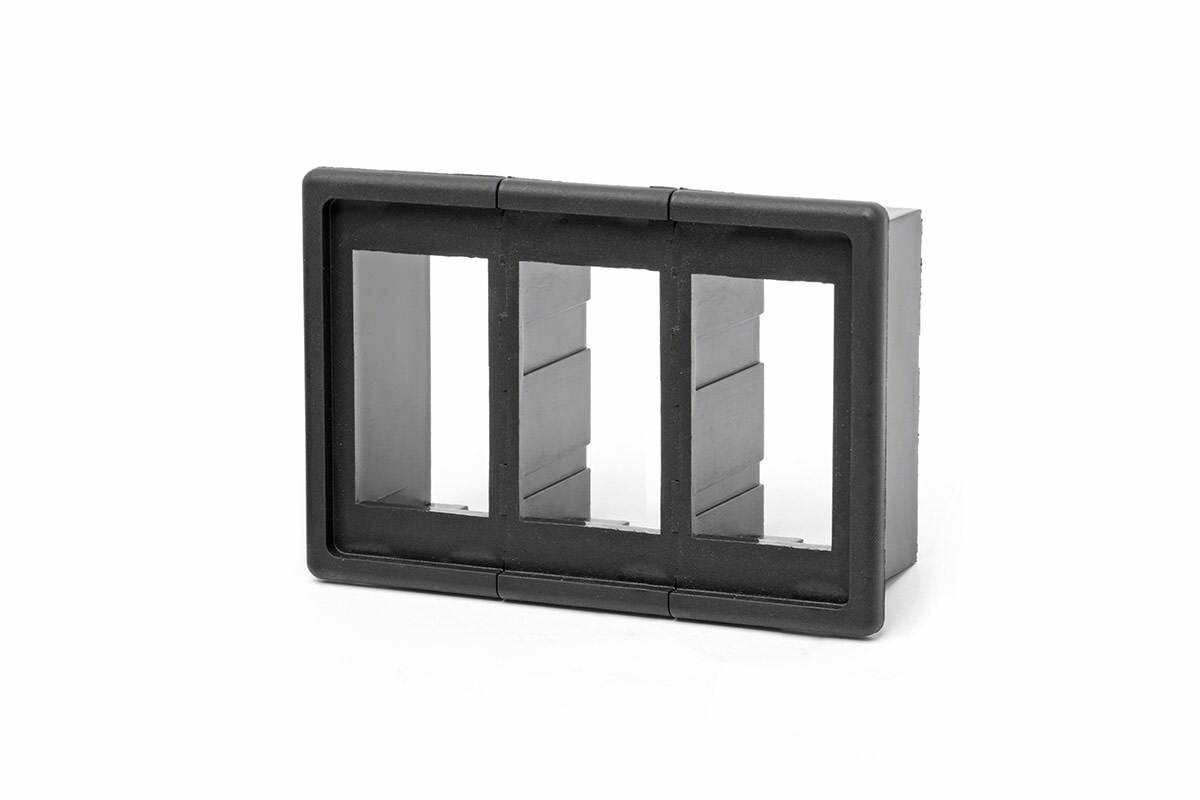 Rough Country Auxiliary Switch Bezel Triple