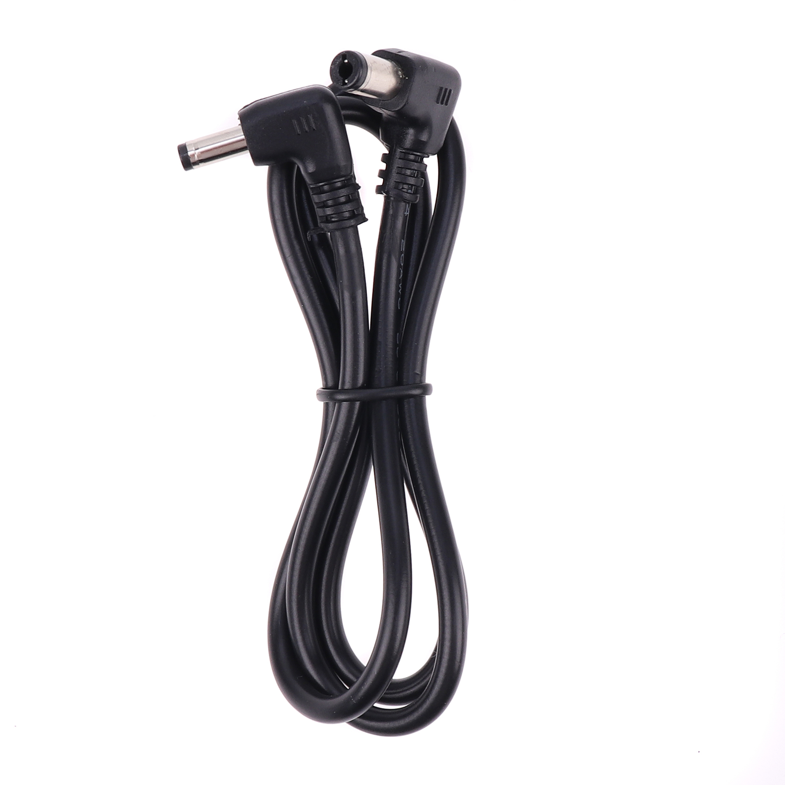 DC Power Cable 5.5x2.1mm to 4.0x1.7mm Male 55cm for V-Mount Battery Plate Black