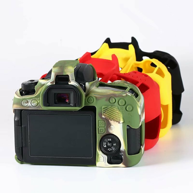 Silicone Rubber Camera Cover Case For can0n 5D Mark III 5D3 5D4 6D 6D2 70D 77D