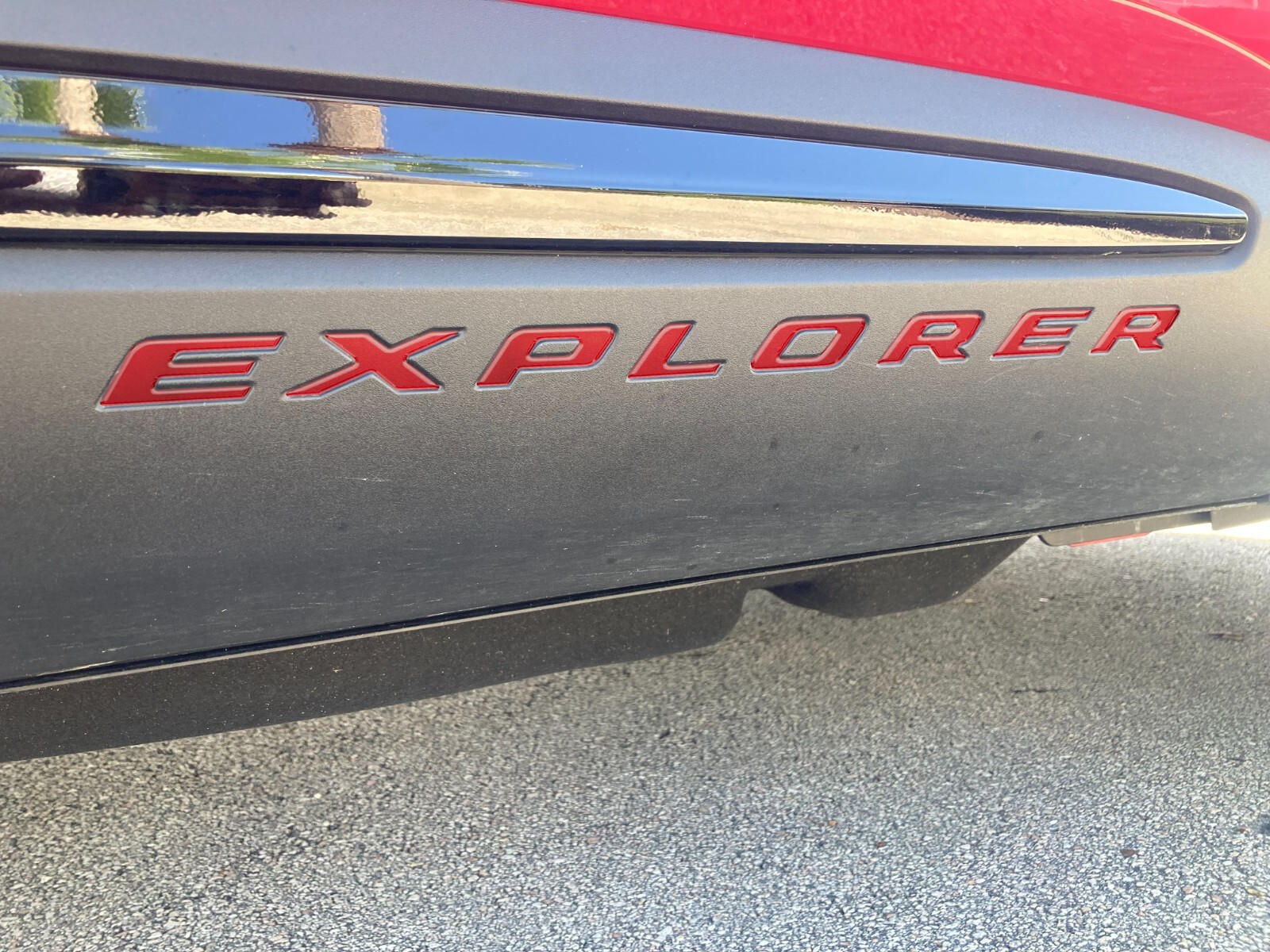 2020-2026 Ford Explorer Rocker Panel Letter Inserts - Official Licensed Product