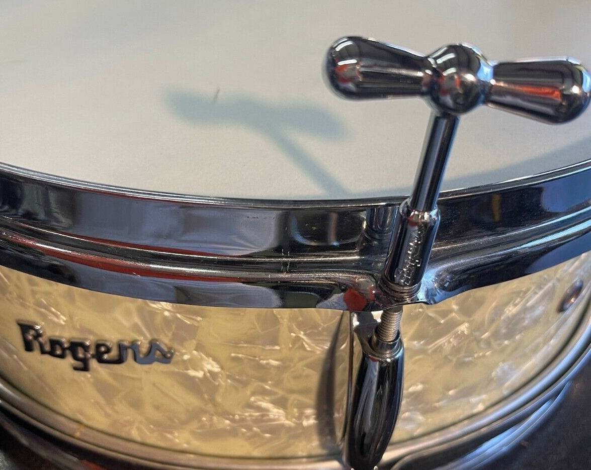 Rogers Bowtie Magnetic Drum Key With Display Box, Gift For Drummer, Collectable