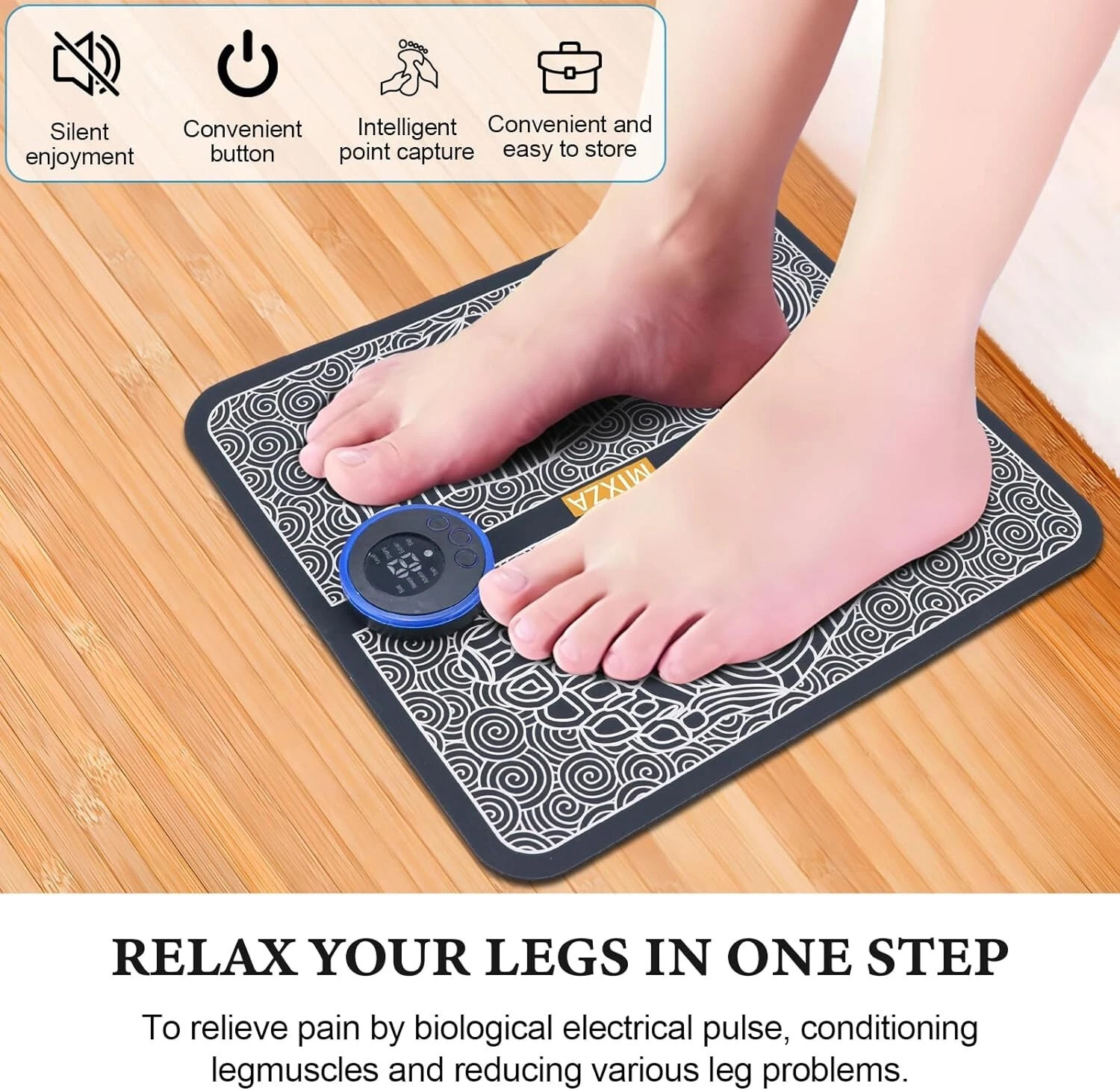 NEW 2026 EMS Foot Massager Nooro Neuropathy Feet for Circulation and Pain Relief