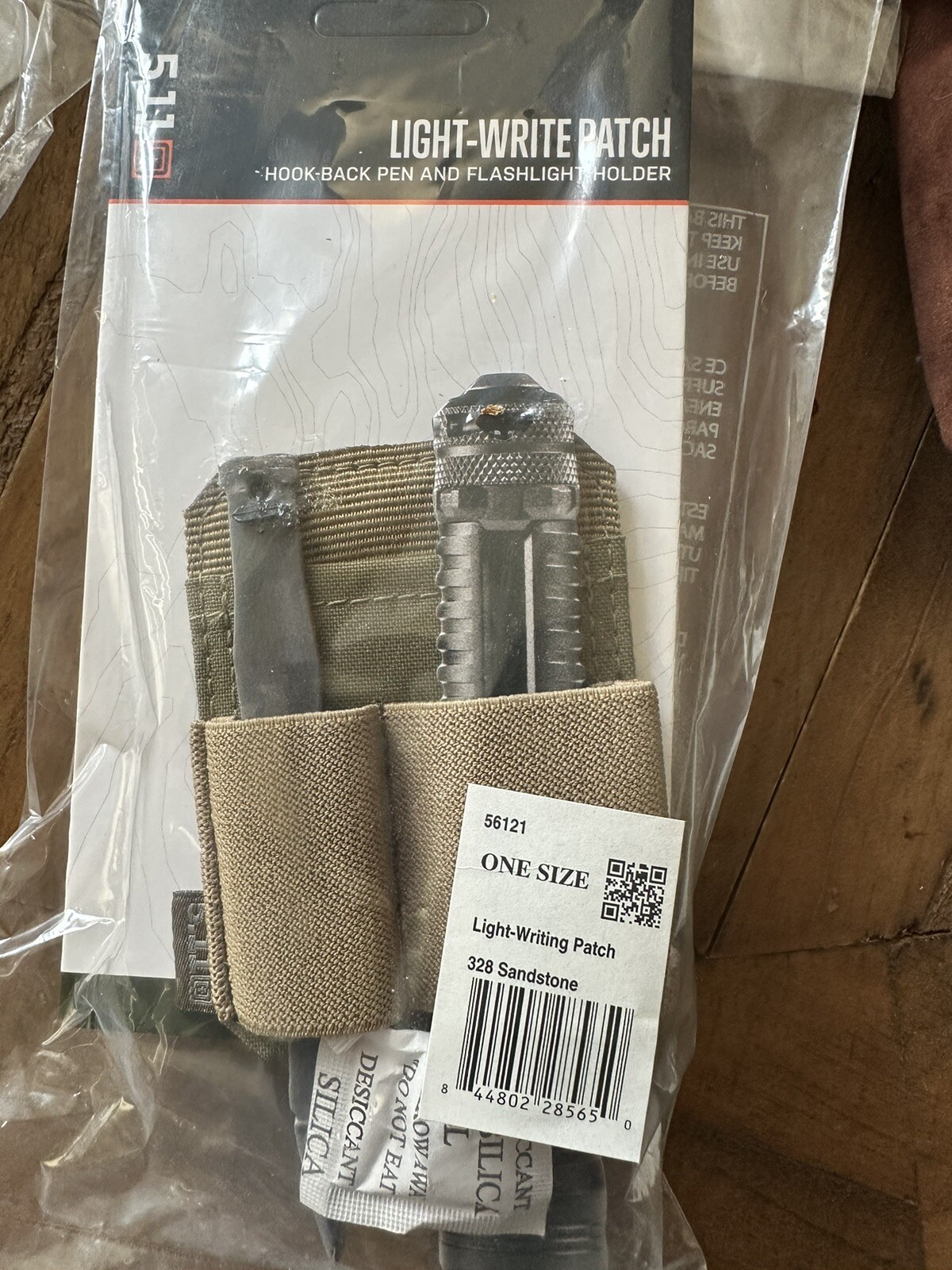 5.11 TACTICAL Hook And Loop Light-writing Patch,Sandstone,500D Nylon I Use Them!