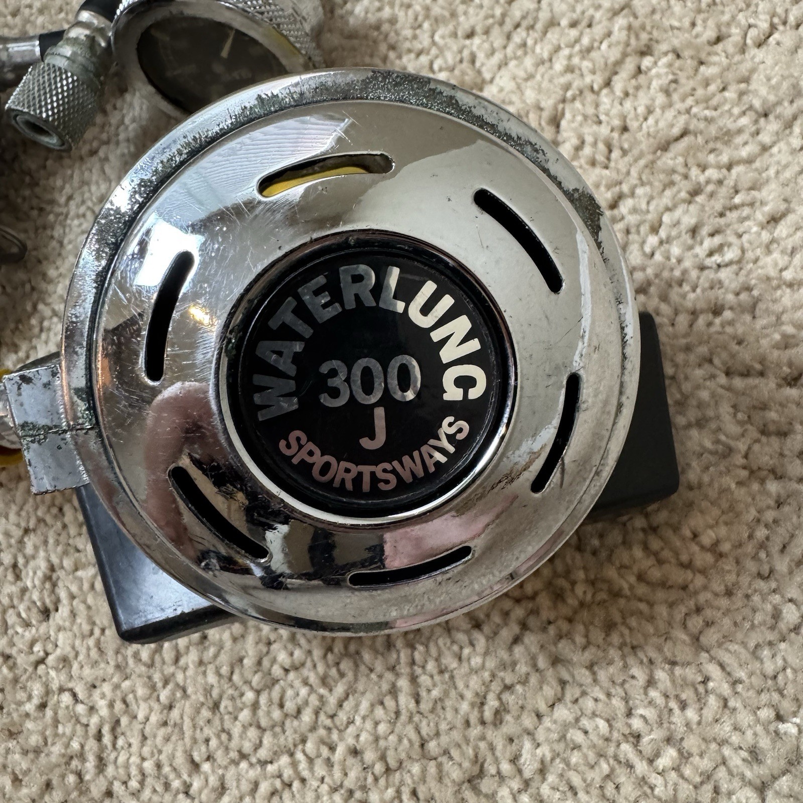 Vintage Retro WaterLung J Sport Diver  Sportsways Scuba Regulator 1st 2nd stage