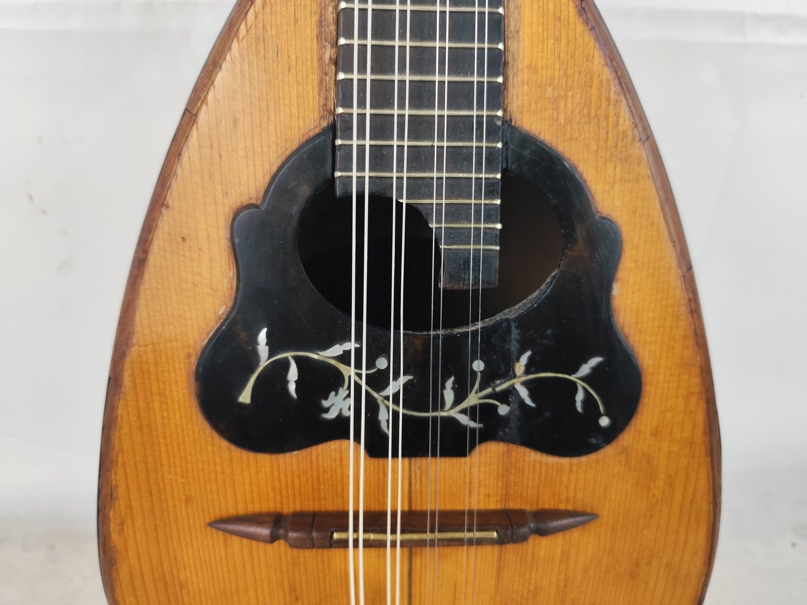 Mandolin 4/4 Raffaele Tieri Alievi dei Fratelli Vinaccia 1907 Naples 曼陀林 만돌린マ