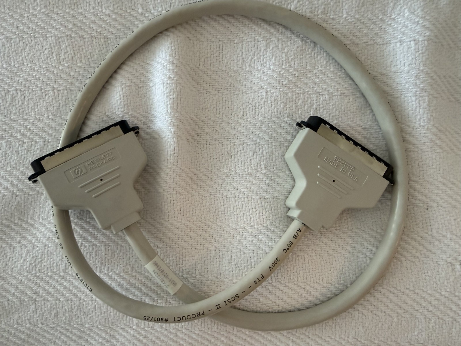 Hewlett-Packard 92222B SCSI-2 Interface Cable