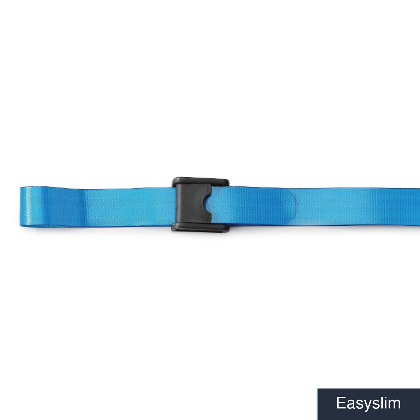 Gait Belt Blue 80 Inch Spring-Loaded Buckle with Easy Clean Design