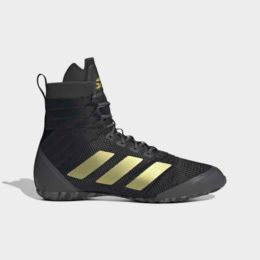 Adidas Speedex 18 Men's Boxing Shoes Boxing Boots Black-Gold GY4079