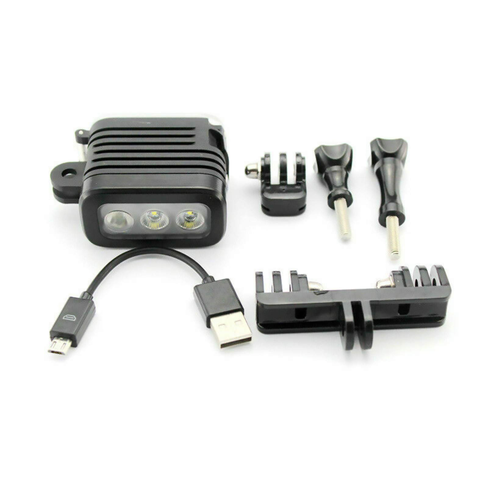 New 30M Waterproof Diving LED Light Flash Lamp For GoPro Hero 10/8/9/7/6 Camera